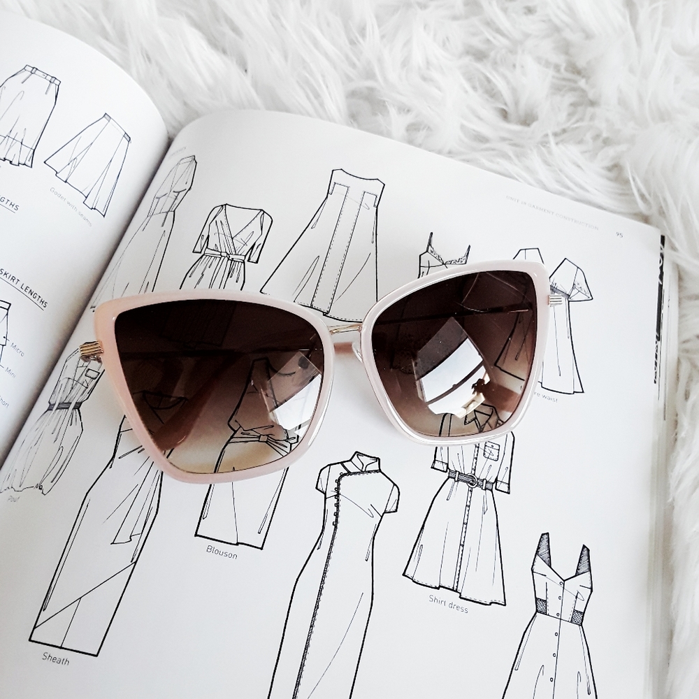 Emberelle West | Pink Cat Eye Sunglasses
